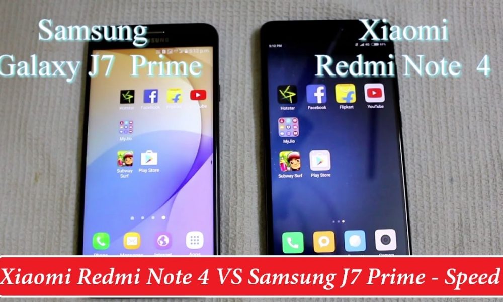 Pertarungan Xiaomi Redmi Note 4 vs Samsung Galaxy J7 Prime 