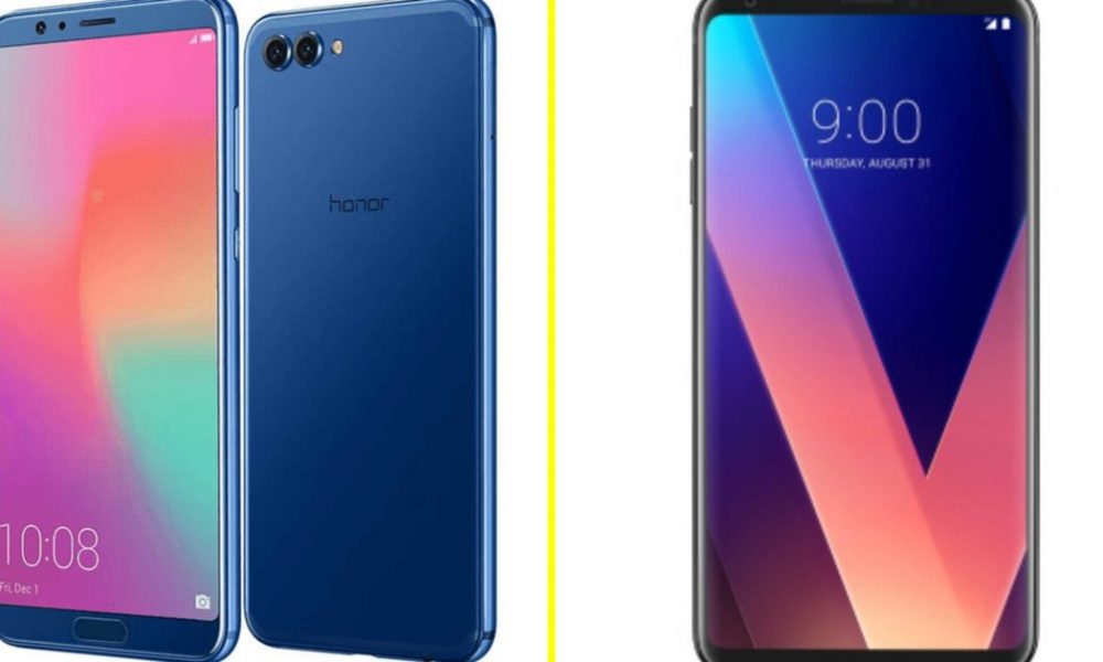 Perang Spesifikasi dan Harga Huawei Honor View 10 vs LG 