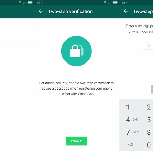 Two step verification перевод